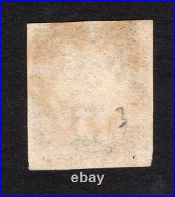 1840 Great Britain. SC#1. SG#1. Used, FVF. Plate 3 (R-G)