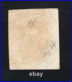 1840 Great Britain. SC#1. SG#2. Used, FVF. Plate 4 (E-I)