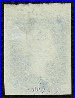 1841 2d Blue Small Trial DP43 Superb Unused Top Marginal Cat. £1,800.00