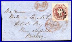 1854 Great Britain. SC#6. SG#57. Used. XF. Brandon Certificate