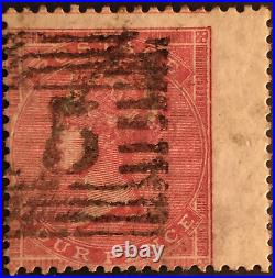 1856 Great Britain 4 Pence Stamp SG #64 Sc #25 Used Avg