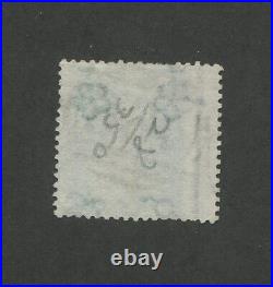 1856 Great Britain United Kingdom Queen Victoria 1 Shilling Postage Stamp #28