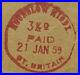 1859-Hounslow-Middx-middlesex-Great-Britain-Paid-Cancel-On-Cut-Square-Stamp-01-gd