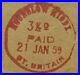 1859-Hounslow-Middx-middlesex-Great-Britain-Paid-Cancel-On-Cut-Square-Stamp-01-olo