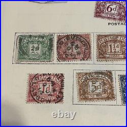 1880s-1910s GREAT BRITAIN STAMPS LOT CHINA, LEVANT, ARMY, TURKEY, POSTAGE DUE