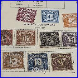 1880s-1910s GREAT BRITAIN STAMPS LOT CHINA, LEVANT, ARMY, TURKEY, POSTAGE DUE