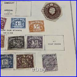 1880s-1910s GREAT BRITAIN STAMPS LOT CHINA, LEVANT, ARMY, TURKEY, POSTAGE DUE