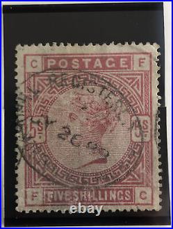 1883-84 Great Britain 13-Stamp Set SG #159-194 Sc #94-109 All Used