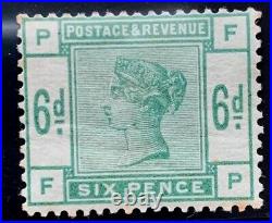 1884 Great Britain Stamps SC #105 6p Victoria MNH/OG CV$600