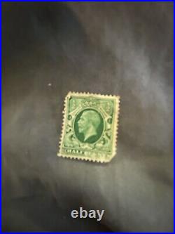 1912 Great Britain King George V Half Penny Stamp