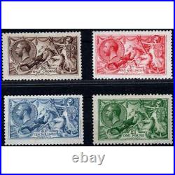 1913 Great Britain George V Horse Marini Nn. 153/156 G. I MNH Cert