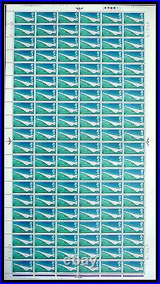 1969 Concorde set in FULL SHEETS UNMOUNTED MINT
