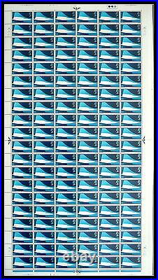 1969 Concorde set in FULL SHEETS UNMOUNTED MINT