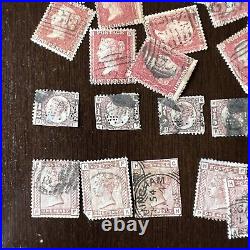 Britan Early Stamps Investor Lot Including Penny Reds, Penny Blues And More