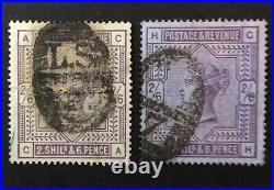 BroadviewStamps Great Britain #96 & rare #96a. Used F-VF