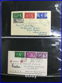 CJE6 Great Britain 1937-2000 FDC's Collection
