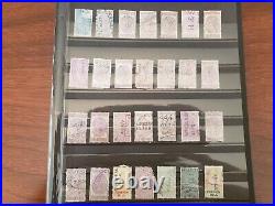 Collection Lot of Great Britain FOREIGN BILL 166 Early Used Revenue Stamps