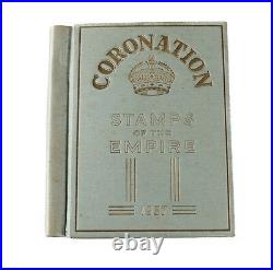 Coronation Stamps of the Empire 1937 Album G. F. Rapkin George VI Queen Elizabeth