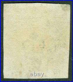 EDW1949SELL GREAT BRITAIN 1840 Scott #1 XF, Mint No Gum. Fresh Cat $11,000