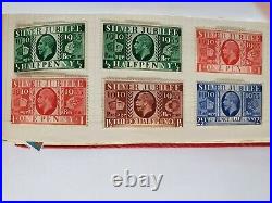 EXTREMELY RARE! FULL COLLECTION Of Silver Jubilee Stamps 1910 1935 George V