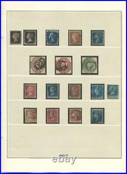 Fantastic collection Victoria 1840-1900 including all the high values