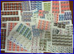 GB 1,900 PRE-DECIMAL Stamps from 1966-70 in BLOCKS/SHEETS all MINT UNHINGED