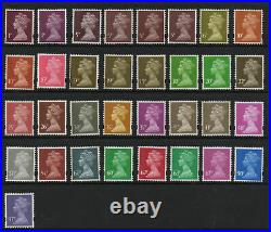 GB 1993-2012 complete definitive series Litho SGY1760-Y1790 33 MNH mint stamps