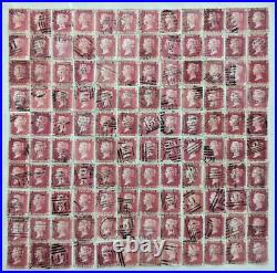 GB QV 1d Red (Plate 150) COMPLETE RECONSTRUCTION of all 240 POSITIONS
