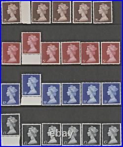 GB QV to QE COLLECTION MINT HINGED on 4 SHEETS + small bag (CV £1,600+)