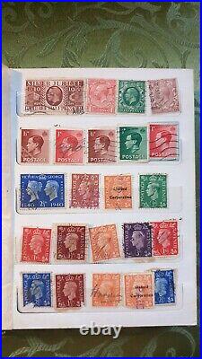 GB UNIQUE COLLECTION(QV-QEII) + KEVIII and QEll STAMPS with inking print errors