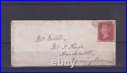 GB1098 Great Britain 1885 cover to Miss C. E. C. Macartney East Melbourne