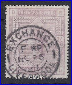 GB292  Great Britain 1883 2/6d Lilac on Blued Paper, SG 175. Lovely well centr