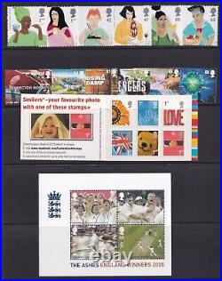 GB3072 Great Britain 2005, Stamp Sets MUH