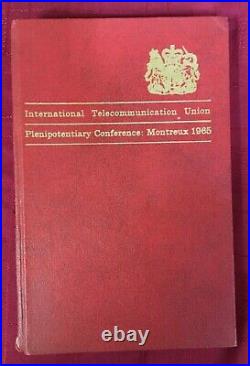 GB771 Great Britain 1965 ITU Presentation Album for the Montreux conference