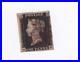 GREAT-BRITAIN-1840-1-PLATE-1b-VF-PENNY-BLACK-ALPHA-M-D-BROWN-MX-01-encl