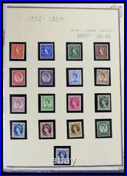 GREAT BRITAIN 1952-2004 Mainly MNH in 7 Albums HUGE Catalogue Stamp Collection