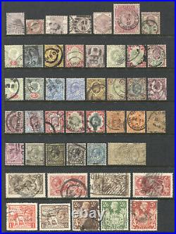 GREAT BRITAIN 39//289 53 diff stamps, used Fine, some faults CV $2,320 TJ 1/26