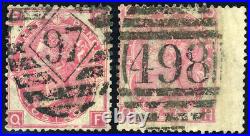 GREAT BRITAIN #49 P4 P6 Queen Victoria 3p Postage Stamp Used 1867-1880 GB UK