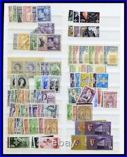 GREAT BRITAIN COLONIES Classic Modern 1860-2018 Most MNH Stock Stamp Collection