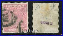 GREAT BRITAIN Sc 57a PLATE 2 USED FVF
