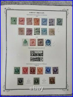 GREAT BRITAIN Stamp Collection on Scott Specialty Pages (Victoria era1974)