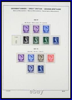 GREAT BRITAIN UK GB Colonies 1931-2009 MNH in 7 Schaubek Albums Stamp Collection