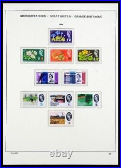 GREAT BRITAIN UK GB Colonies 1931-2009 MNH in 7 Schaubek Albums Stamp Collection