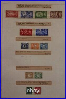 GREAT BRITAIN UK MNH 1930-1956 with SPECIMEN Ex-UPU Archive Stamp Collection
