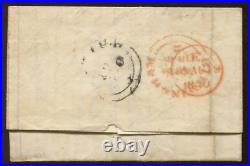 Great Britain 1 Penny Black Used on Small Cover BZ1747