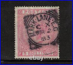 Great Britain #108a Used Fine Watermark Anchor With Mark Lane Ideal Cancel