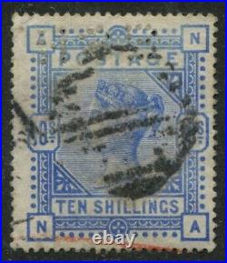 Great Britain #109 Used HSB Perfin