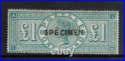 Great Britain #124s (SG #212s) Mint Fine Very Fine Specimen Overprint Type II