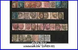 Great Britain 1840-80 Selected Classic Stamps Of Qv 32v Used High CV