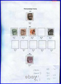 Great Britain 1854 1985 Canceled Collection Catalog Value Approx. 2100,- Euro